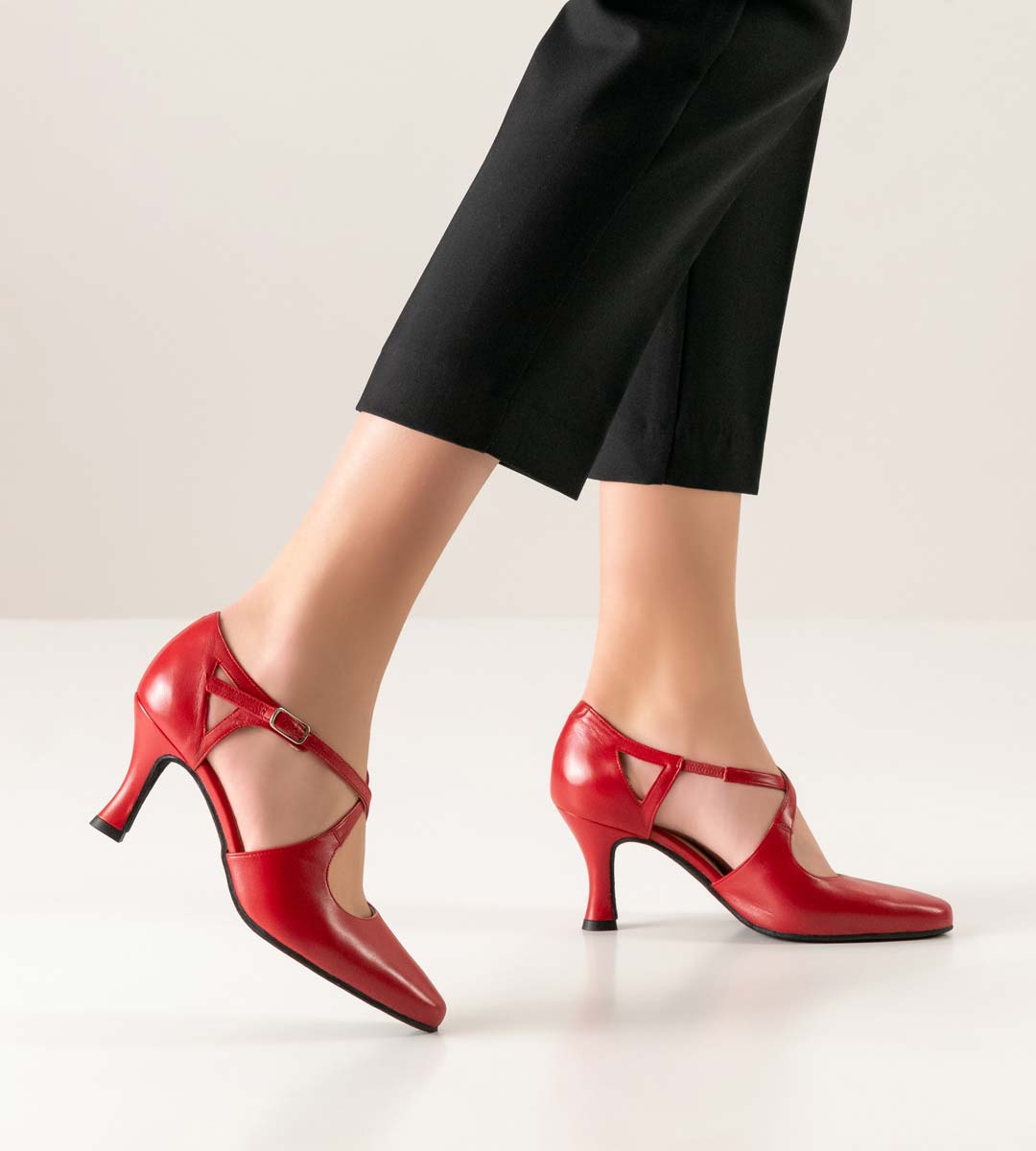 Ines Werner Kern Tango women's dance shoe in red
