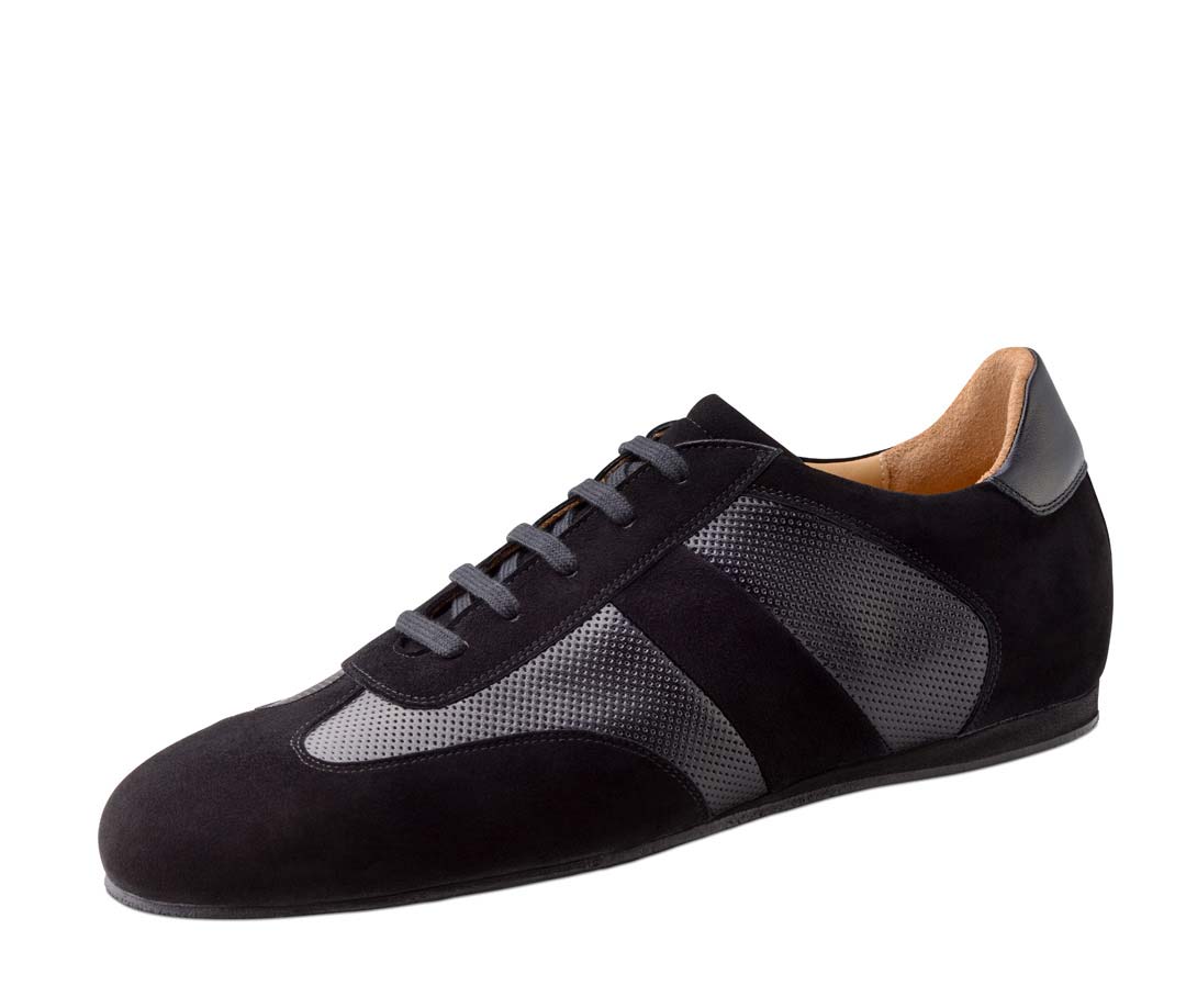 Bari Werner Kern men's dance shoe in black for loose insoles