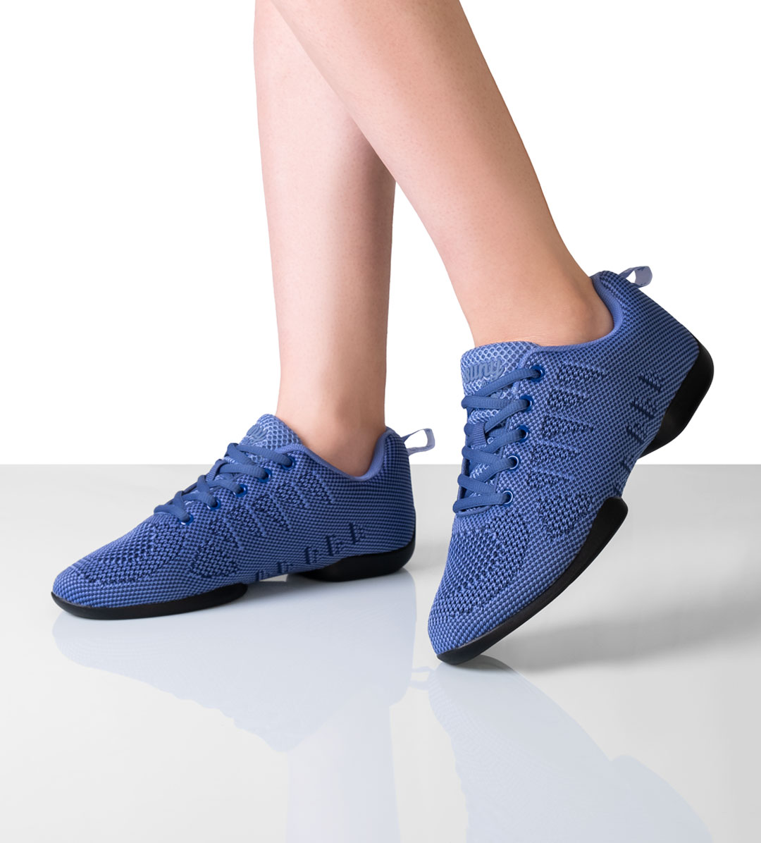 Suny by Anna Kern dance sneaker 185 for women, Light Blue, split sole, perfect for indoor and outdoor dance.