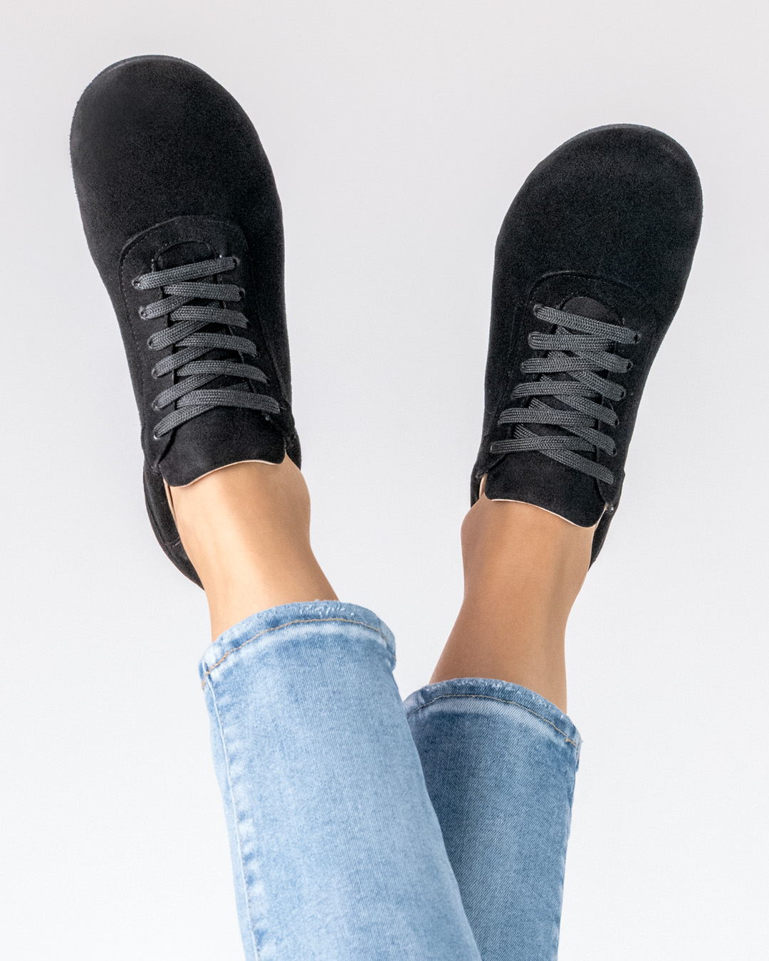 Tolle, schwarze Barfußtanzschuhe von Werner Kern mit ultrabiegsamer Sohle zum drinnen Tanzen