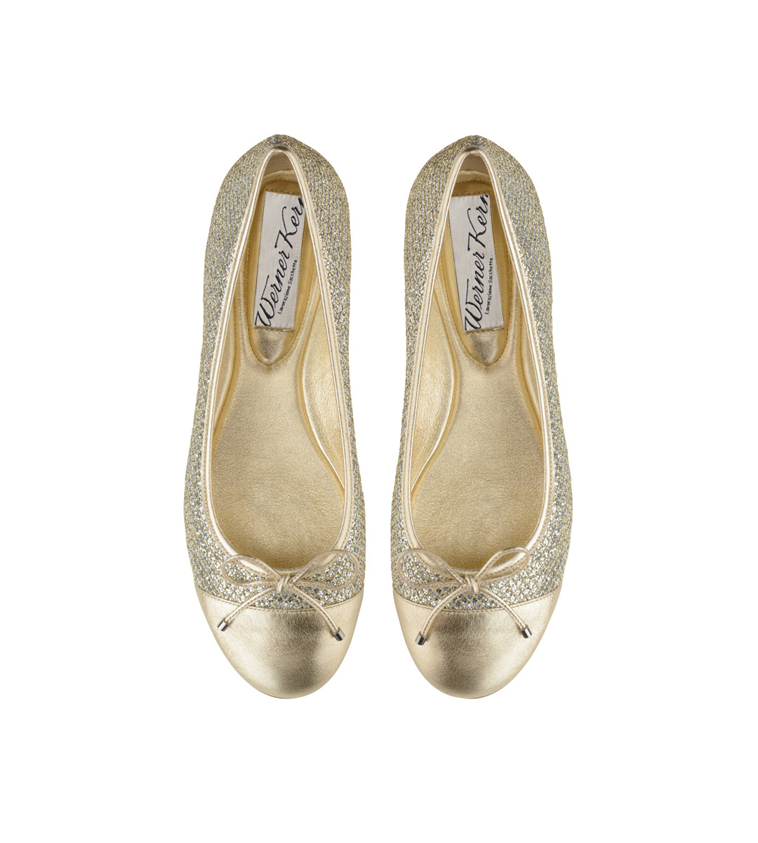 Sole Ballerina - Werner Kern Ballerinas Gold Ballerina from Werner Kern Ballerinas