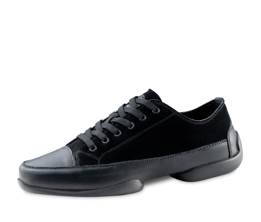 4045 Suny Mens Sneaker in Black with Split Sole