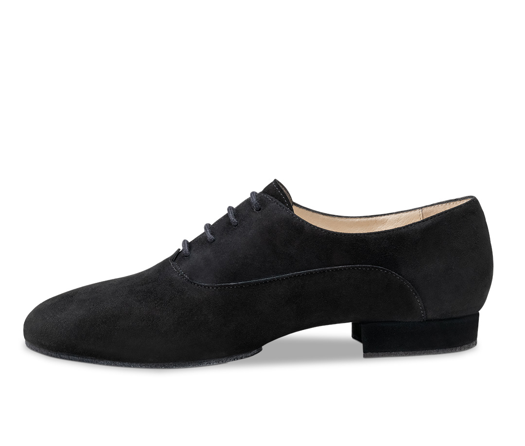 Training dance shoe with split sole made of suede leather for lacing by Werner Kern