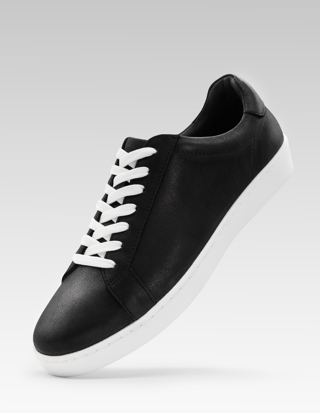 Timeless dance sneakers 7410 for men in black nappa leather