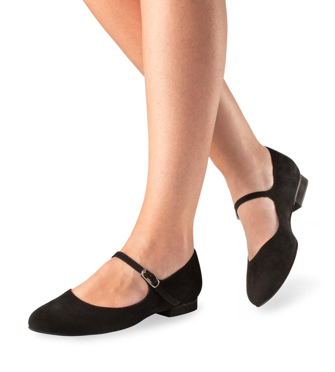 Vega Dance ballerinas with flat heel on the foot