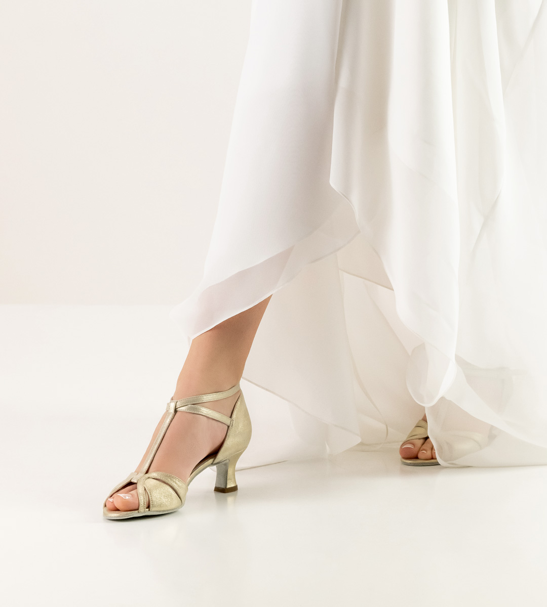 Werner Kern bridal shoe in combination with white dress