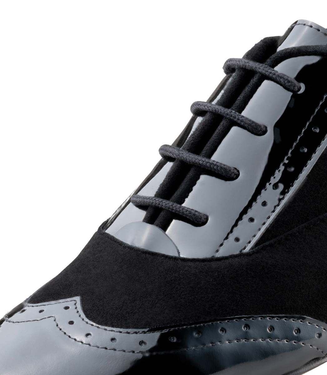 Taylor Detail view from the front of the Werner Kern Swing women's dance shoe