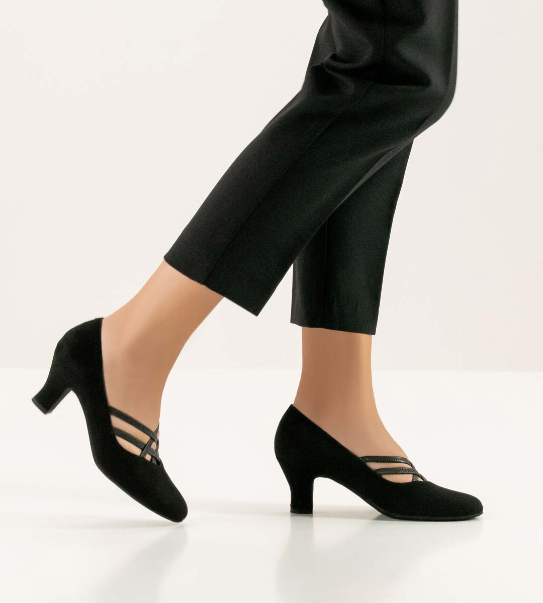 Ruby classic Werner Kern ladies dance shoe in black