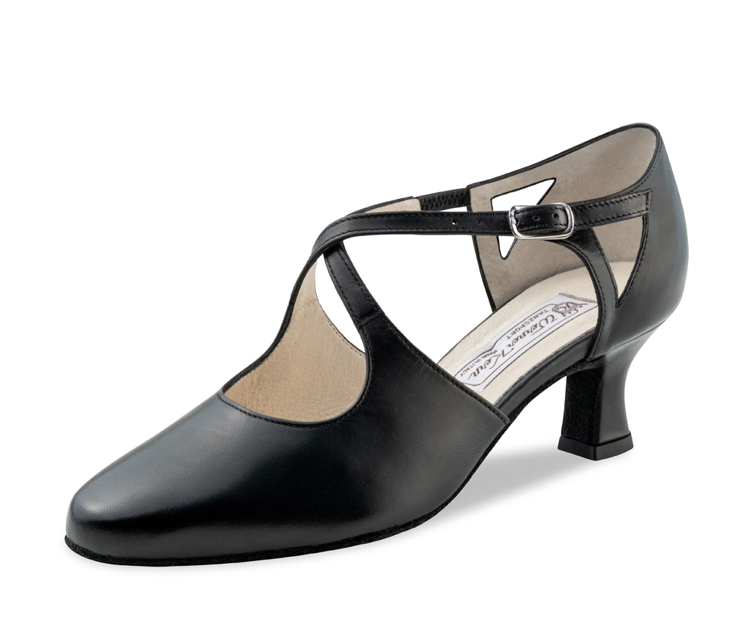Classic Werner Kern ladies' dance shoe with crossed straps