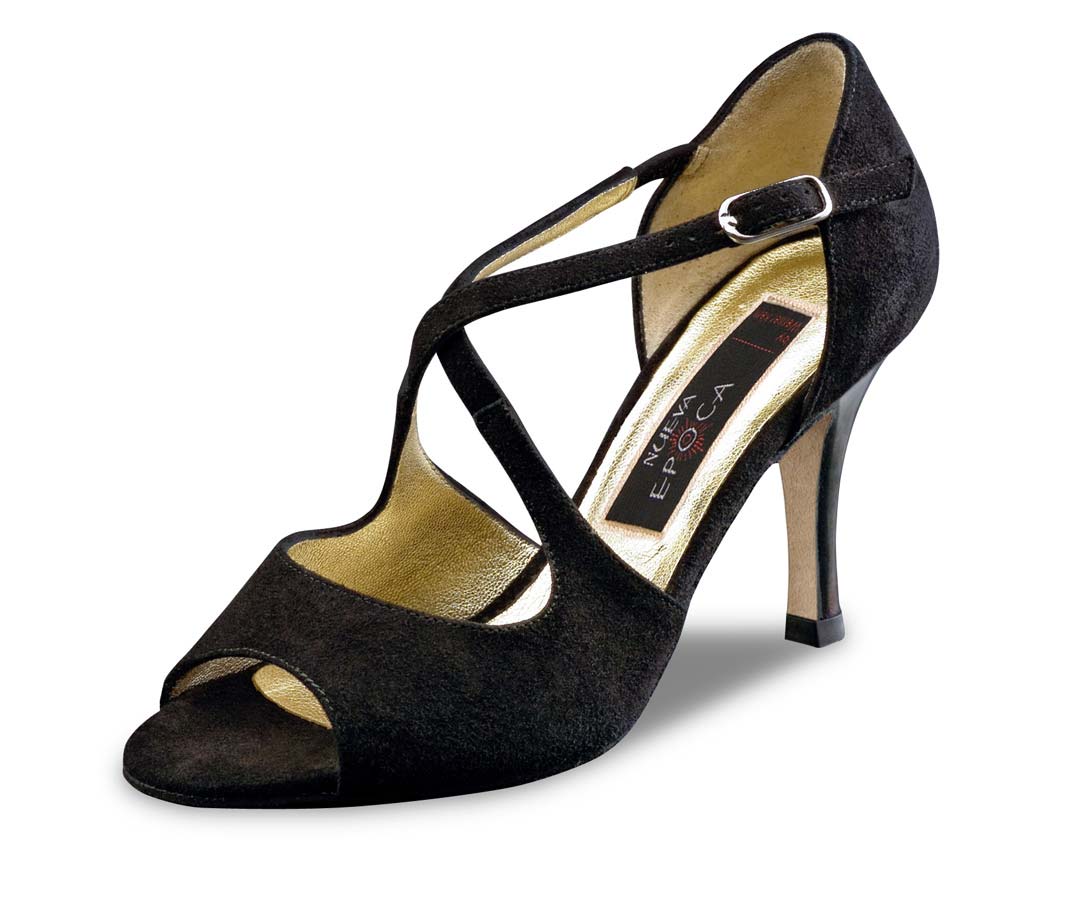 Martha Open Nueva Epoca women's dance shoe with leather sole
