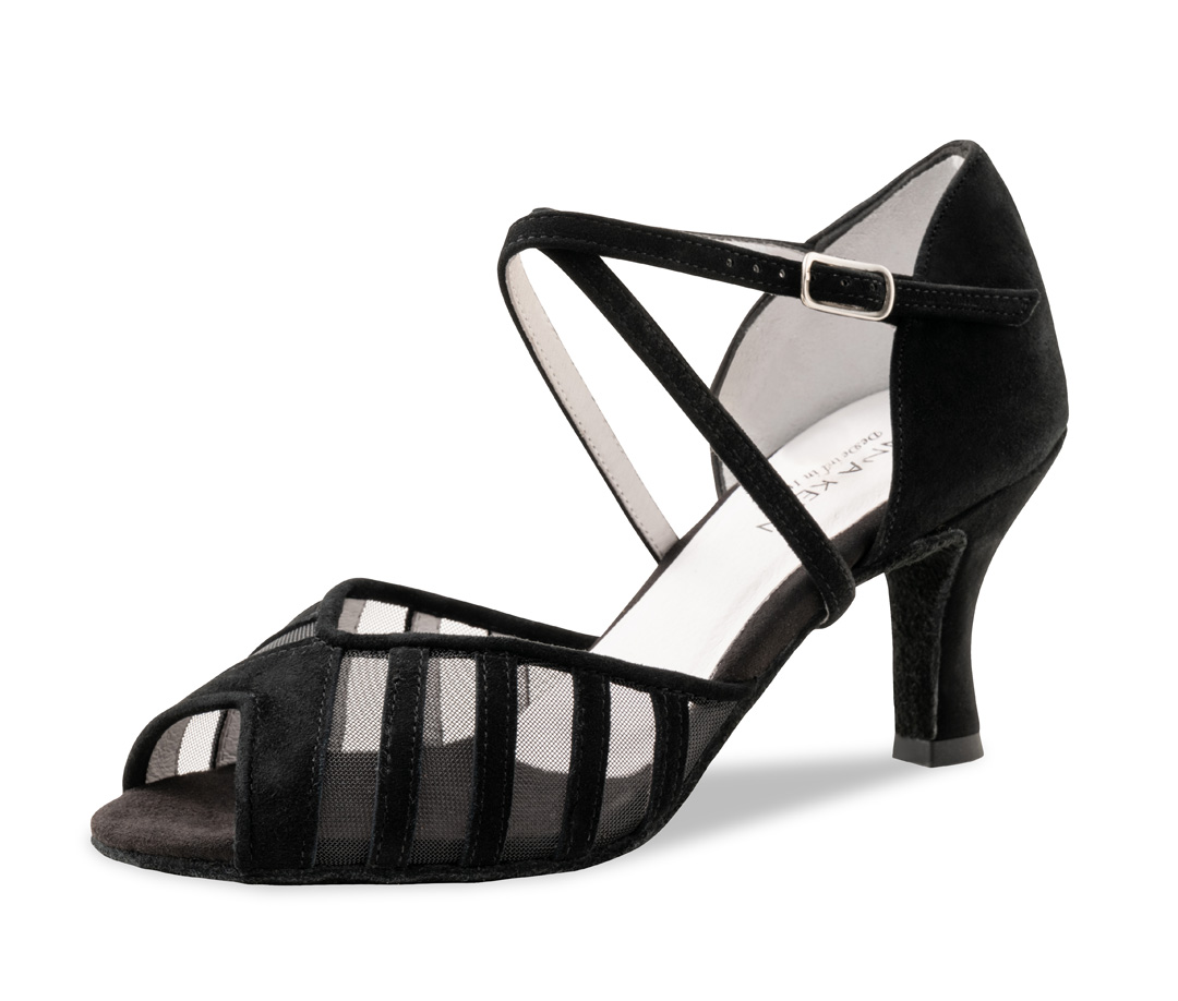 Ladies Latin Dance Shoe by Anna Kern in black