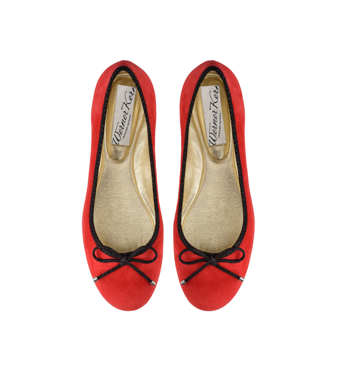 Ballerina Baia - Werner Kern Ballerinas Red Ballerina from Werner Kern made of finest suede
