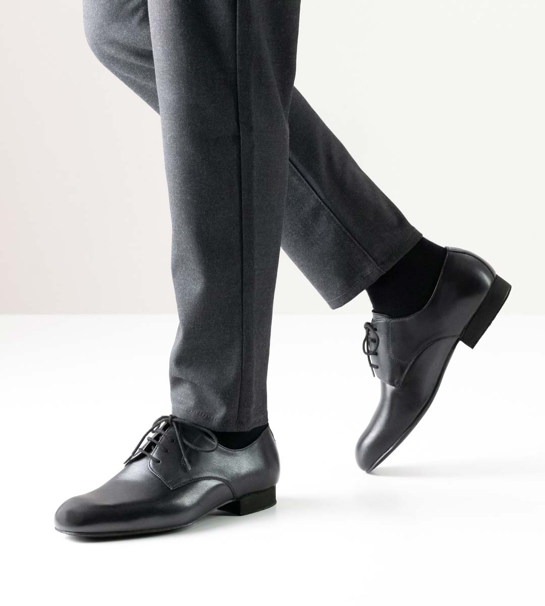 Milano Men's dance shoe for wide feet by Werner Kern with leather lining