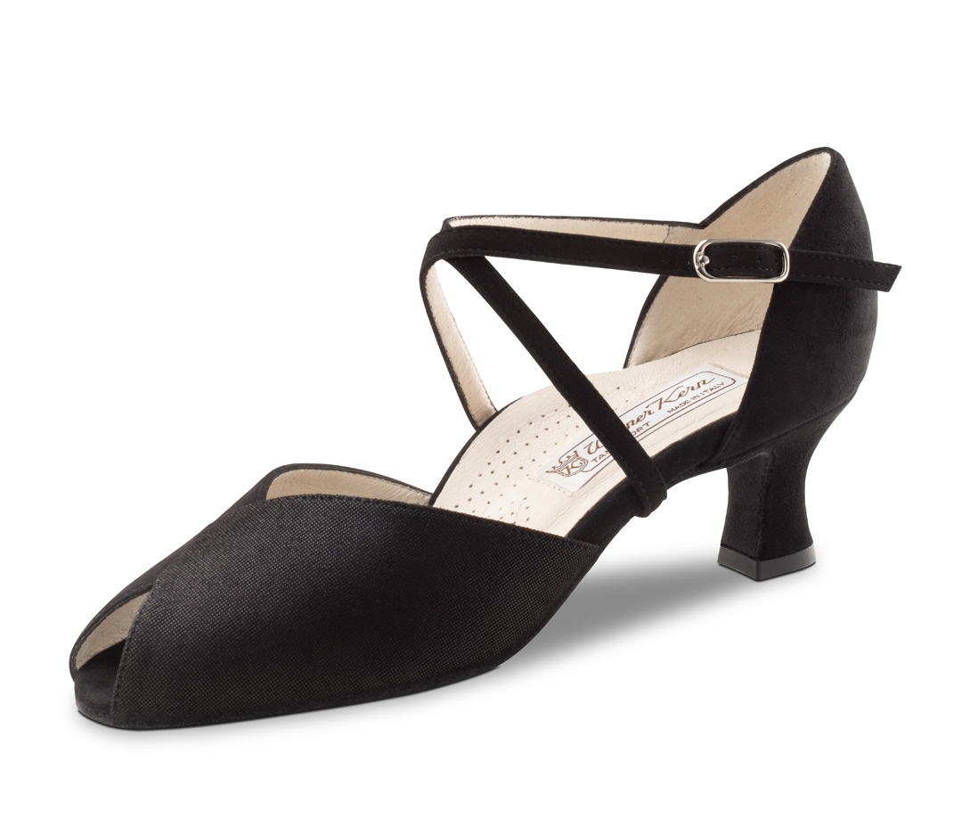 classic Werner Kern ladies' dance shoe with peep toe