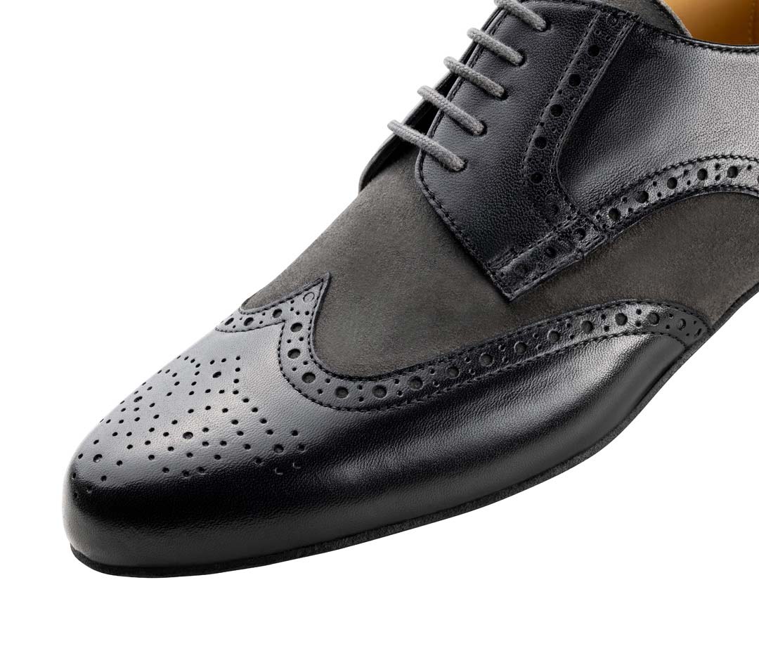 Udine Front view of the Werner Kern men's dance shoe for tango