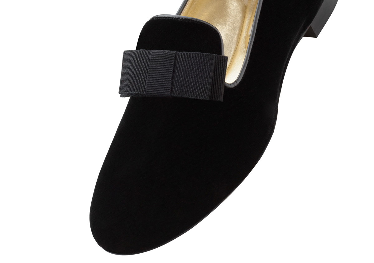 Loafer Lee - Werner Kern Ballerinas Black velvet loafer from Werner Kern