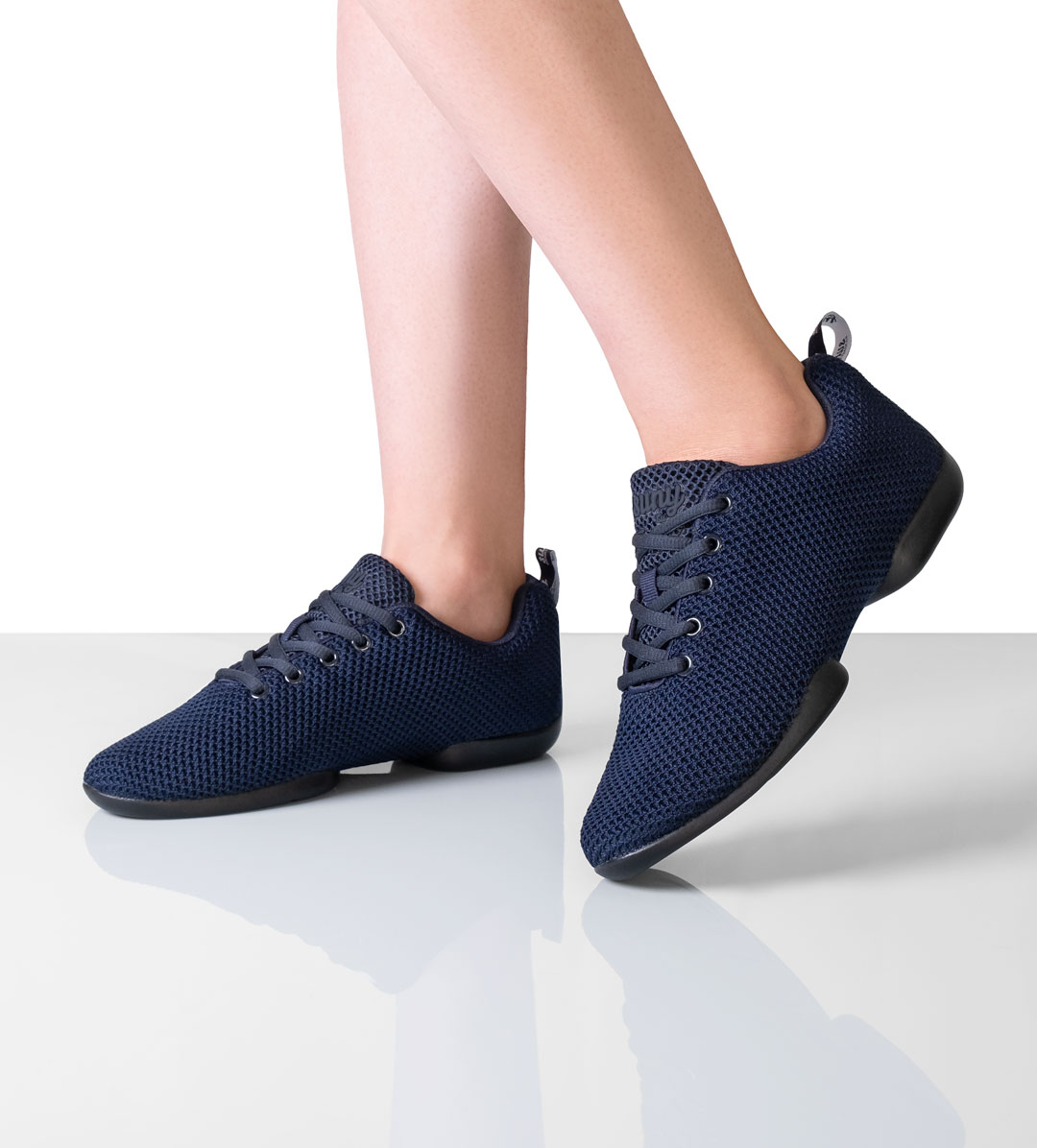 Suny by Anna Kern sneaker 170 for women, Dark Blue, split sole, perfect for indoor and outdoor dance.