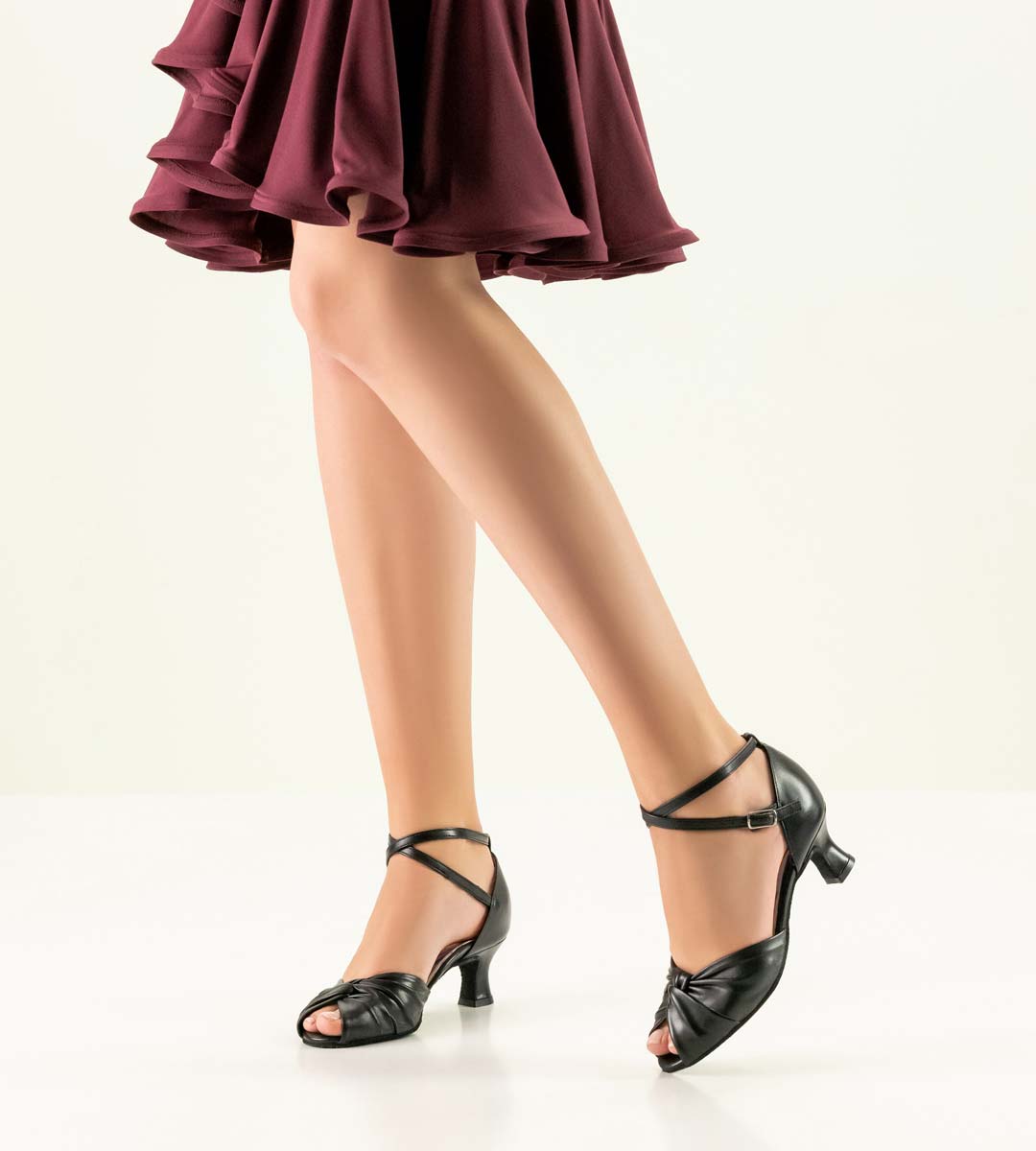 Ruth open Werner Kern ladies' dance shoe with ankle strap