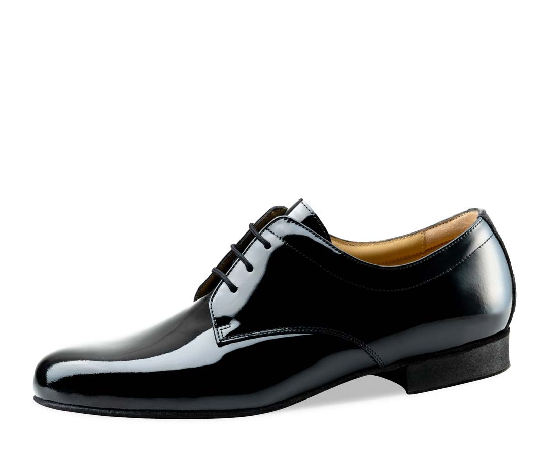 Arezzo Standard men's dance shoe from Werner Kern in black patent