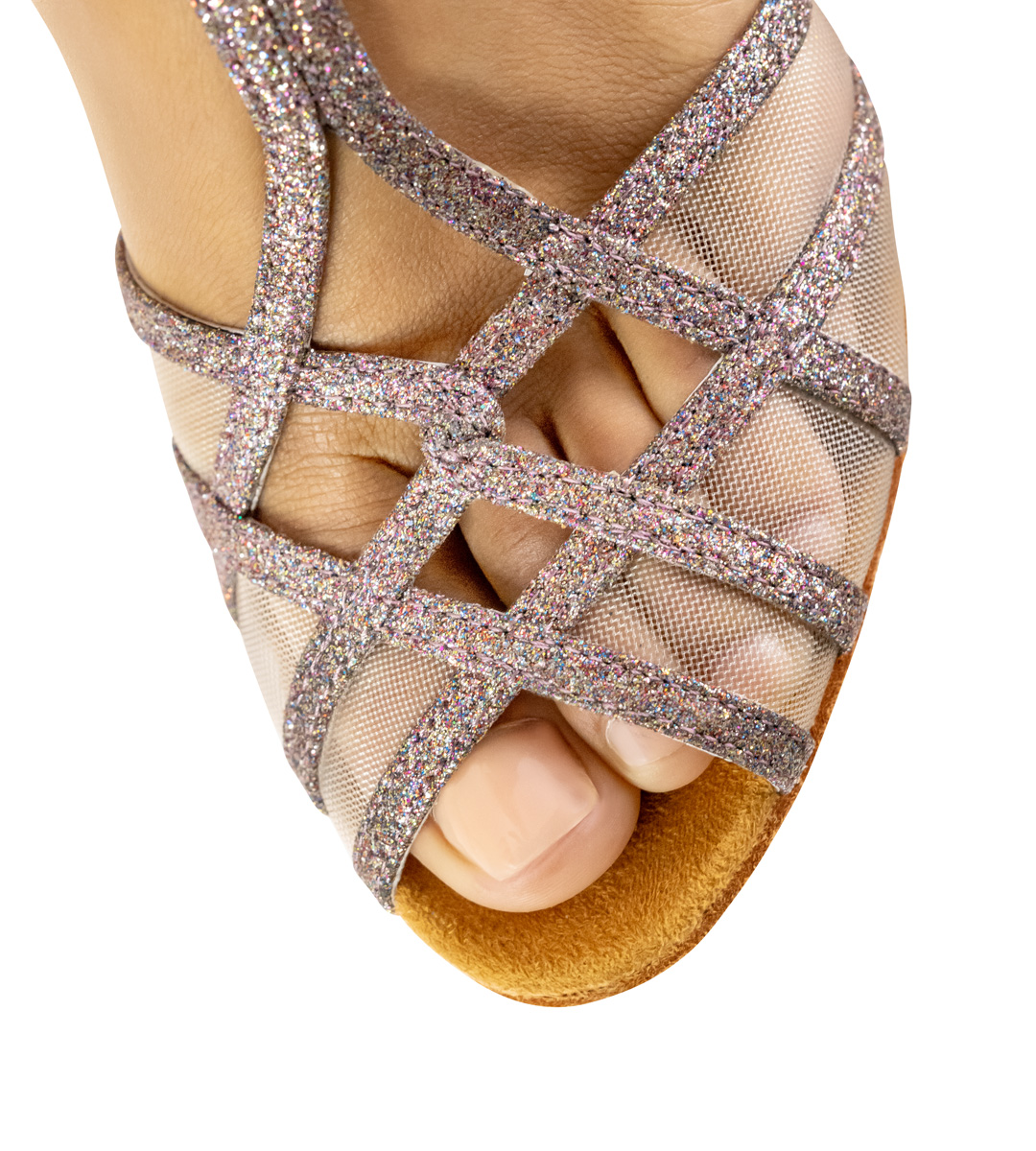 Front Detail of Anna Kern Salsa Women's Dance Shoe