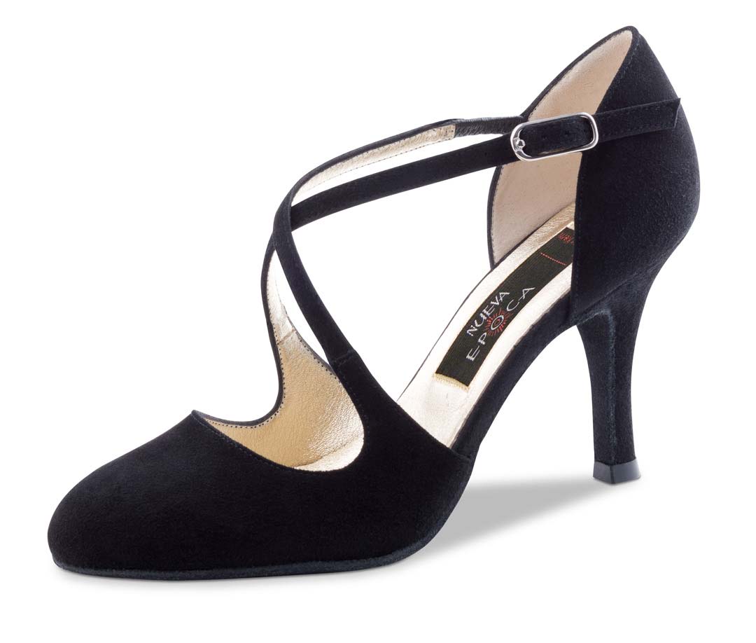 Serena Closed Nueva Epoca ladies dance shoe in black