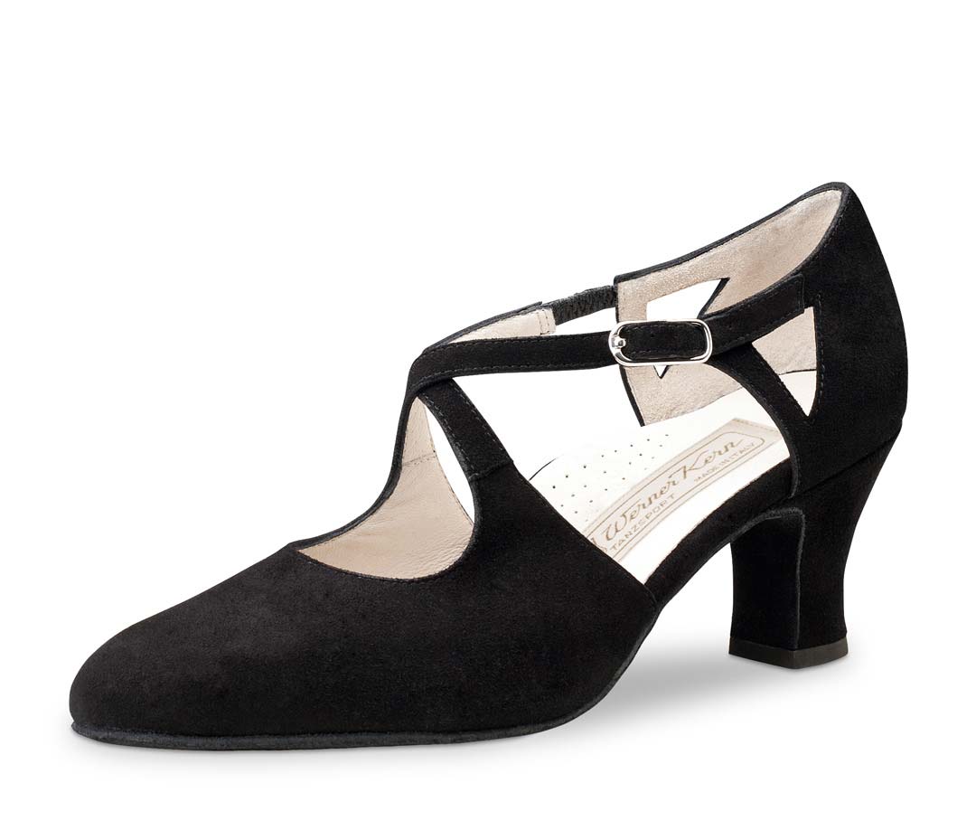 Gala Closed toe Werner Kern ladies dance shoe in black