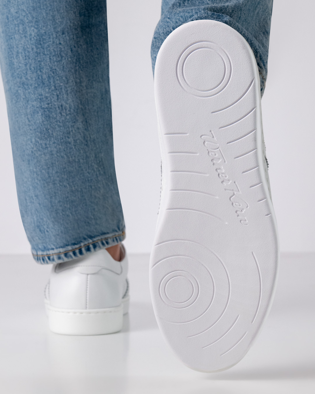 Exclusive Tanzsneakersohle in weiß für unsere Sneaker