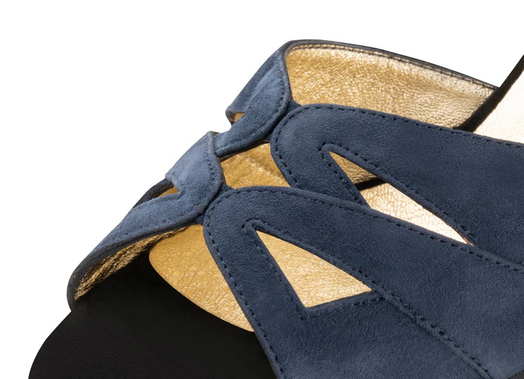 Rosita Detail of open Nueva Epoca ladies dance shoe