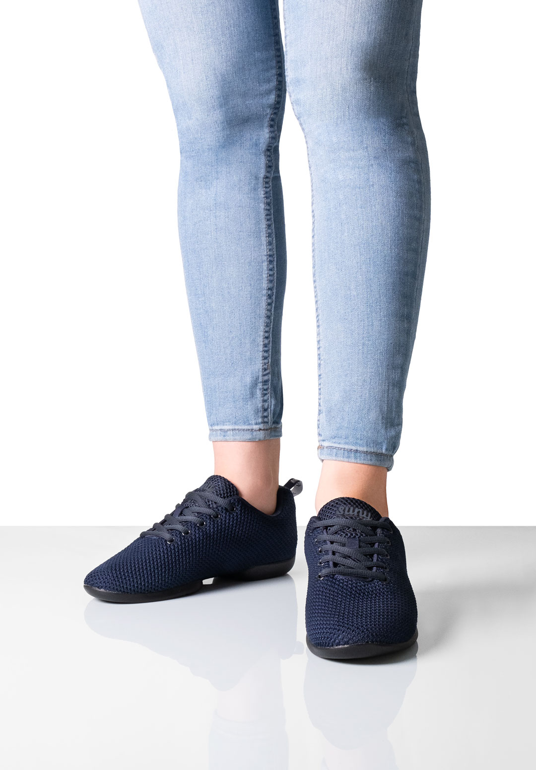 Suny by Anna Kern women's sneaker 170, Dark Blue, split sole, suitable for all dance floors, indoor and outdoor.