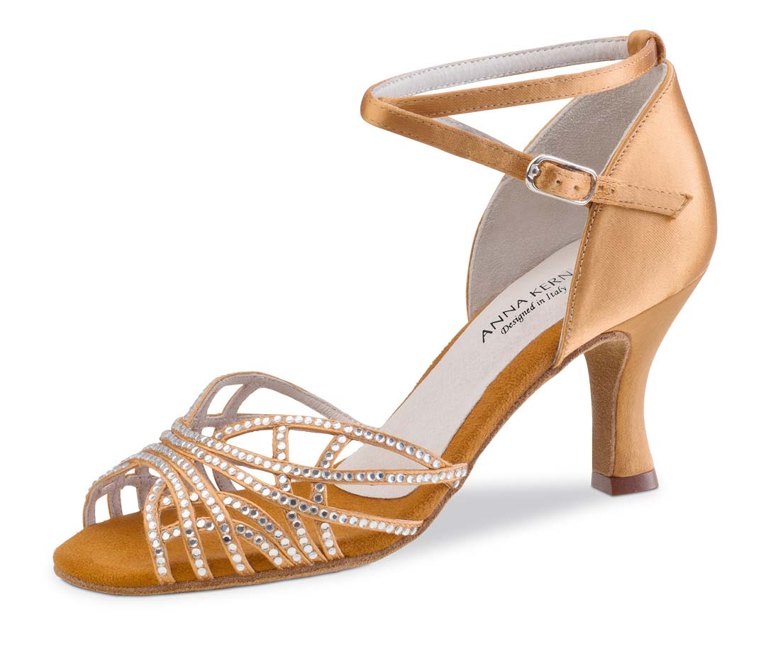 700 Rhinestone Studded Latin Women's Dance Shoe by Anna Kern