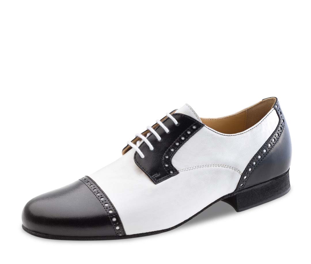 Bergamo two-tone men's dance shoe from Werner Kern in leather