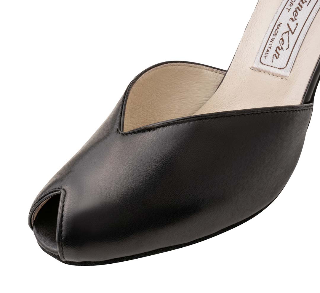 Asta Peep Toe Opening by Werner Kern Women's Dance Shoe in Detail