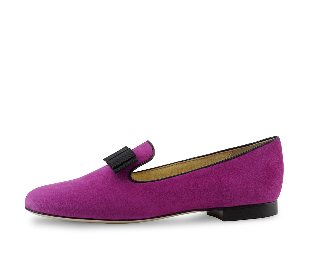 Loafer Aoi - Werner Kern Ballerinas Pink Loafer Aoi by Werner Kern Ballerinas in Pink Suede
