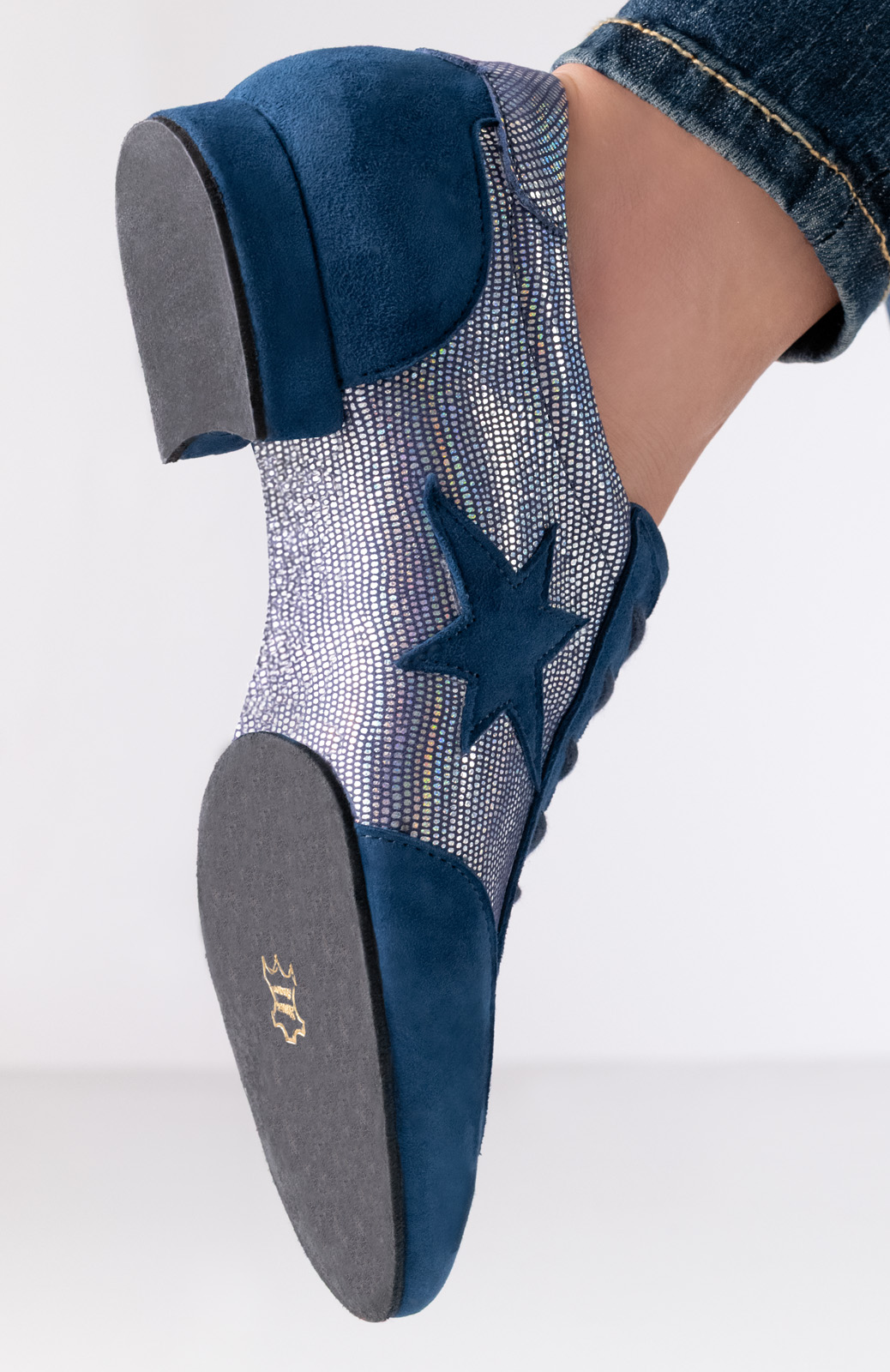 Split dance shoe sole for absolute flexibility by Werner Kern