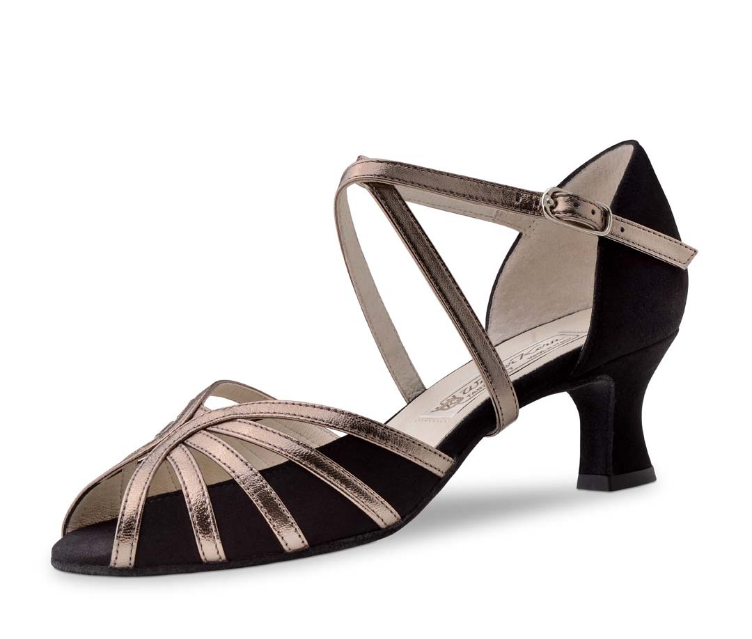 Swantje open Werner Kern ladies dance shoe in black