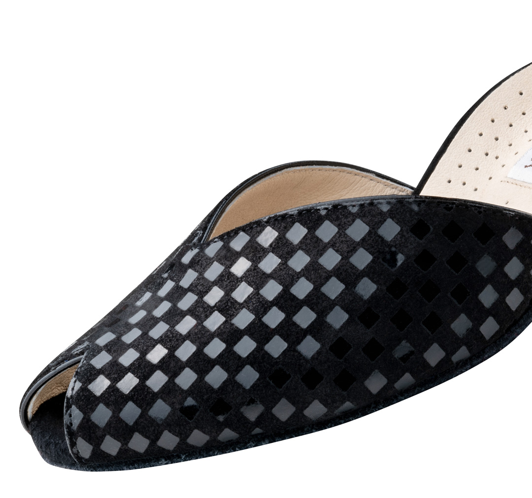 Werner Kern Ladies' Dance Shoe with Check Pattern