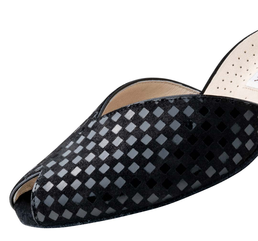 Sanna Werner Kern Ladies' Dance Shoe with Check Pattern