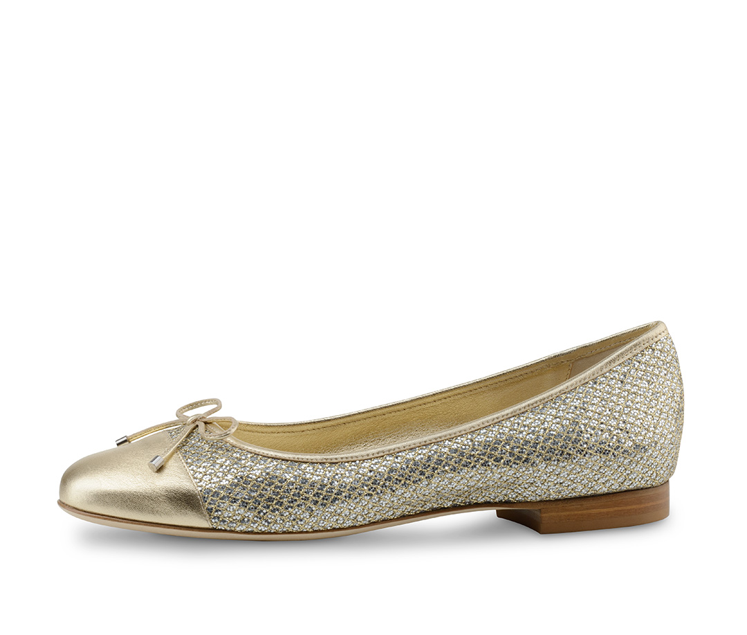 Sole Ballerina - Werner Kern Ballerinas Gold Ballerina from Werner Kern Ballerinas