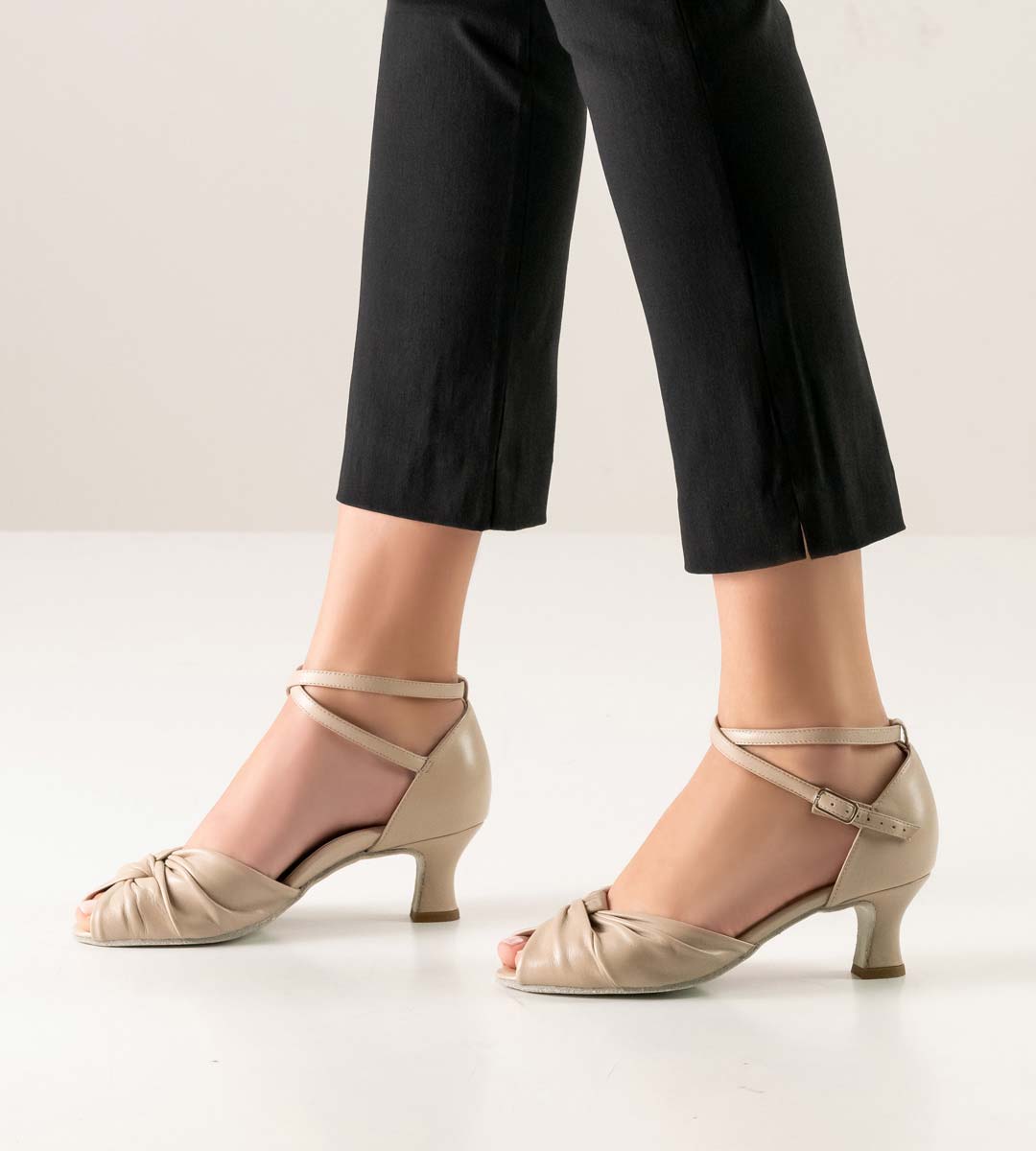 Ruth comfortable Werner Kern ladies dance shoe in beige