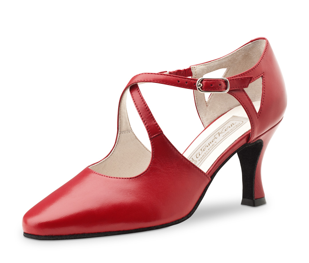 Werner Kern Tango women's dance shoe in red