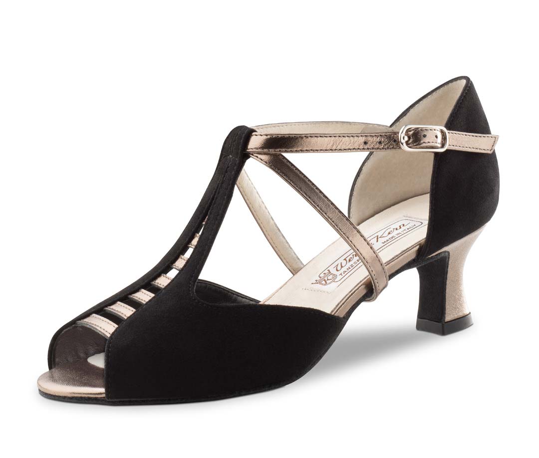 Holly open Werner Kern ladies' dance shoe with T-clasp