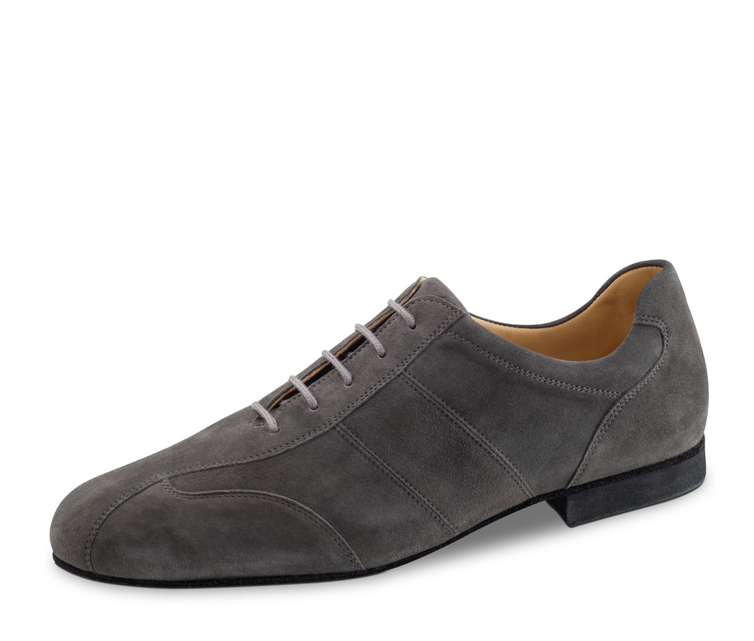 Men's dance shoe Sneaker by Werner Kern in grey velour