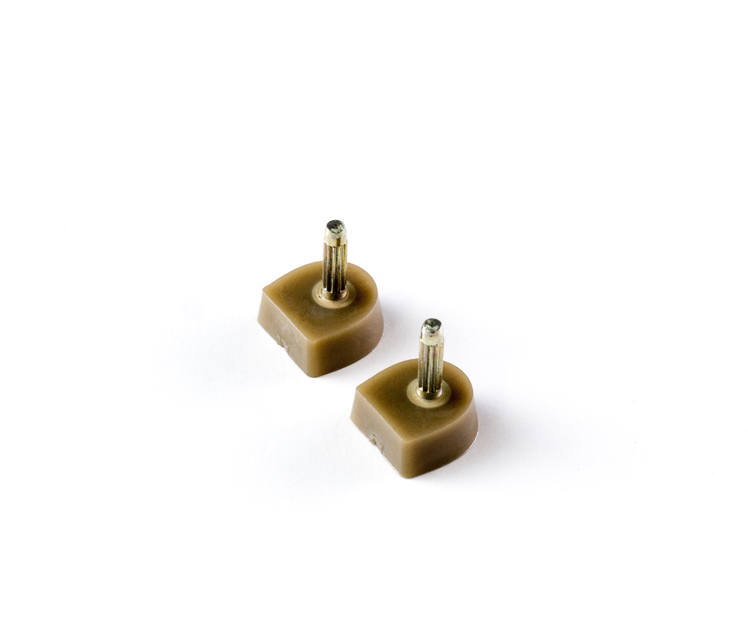 Heel tips NE 70 brown Heel tips NE 70 brown