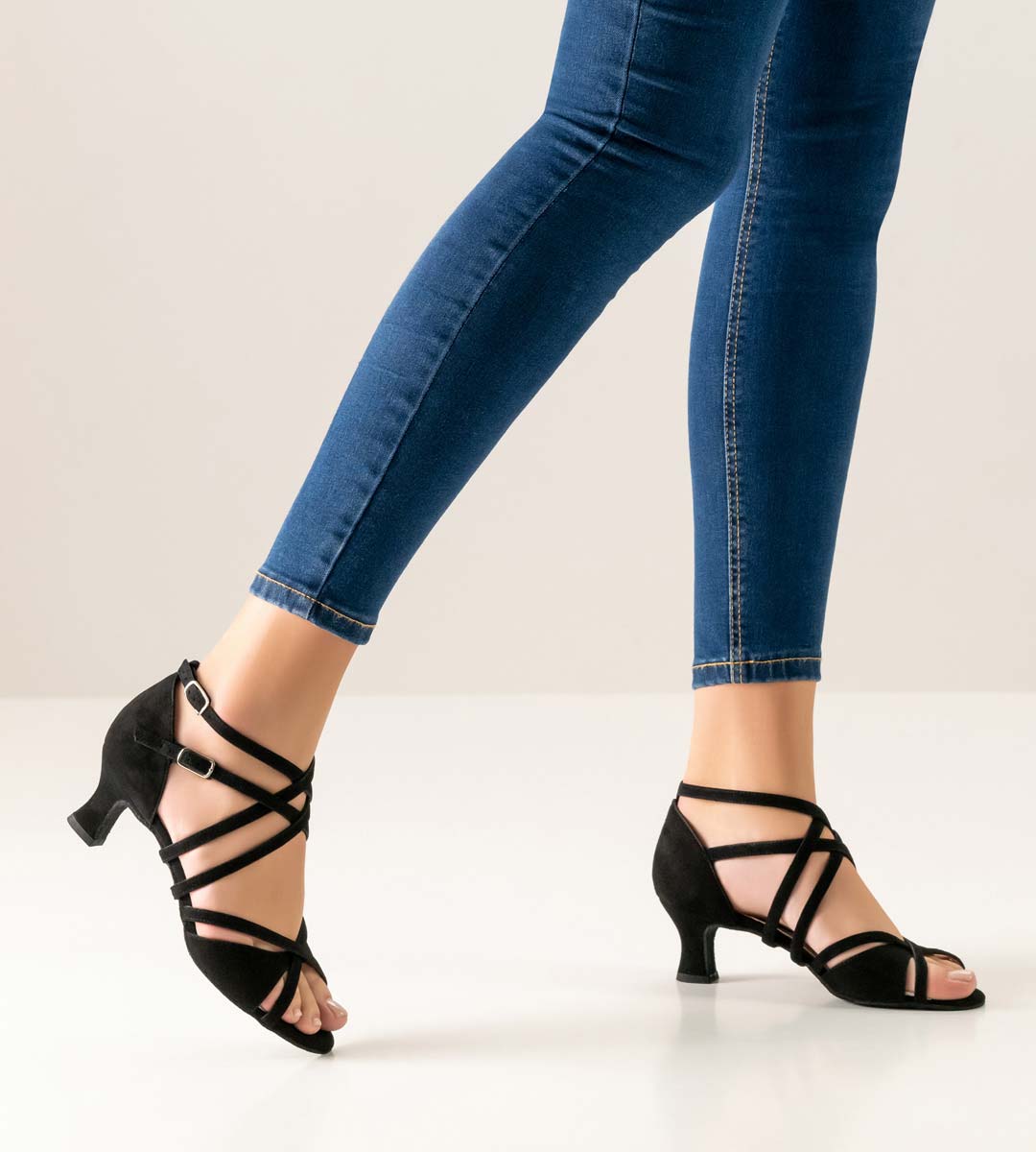 Eva Open Salsa Ladies Dance Shoe from Werner Kern