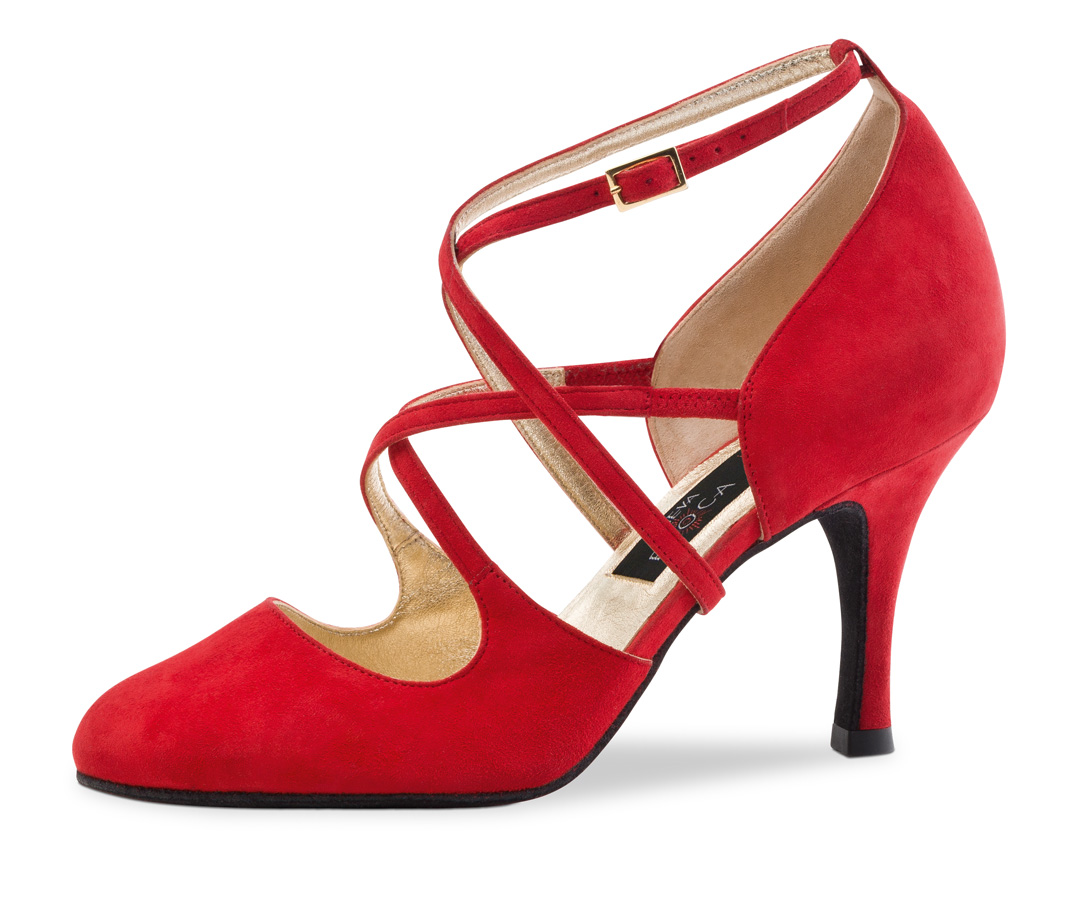 closed tango ladies' dance shoe with 6 cm heel height