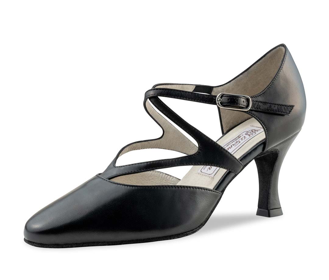 Fabiola Narrow Werner Kern ladies' dance shoe with double cross straps