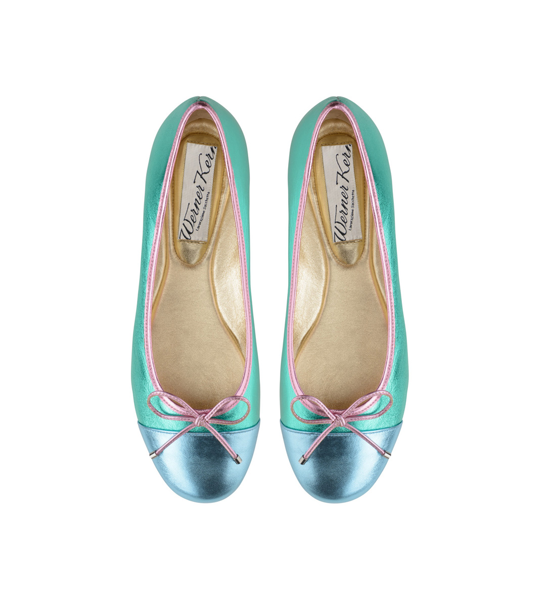 Ballerina Pina - Werner Kern Ballerinas Pina is a ballerina made of glove-soft laminated nappa leather.