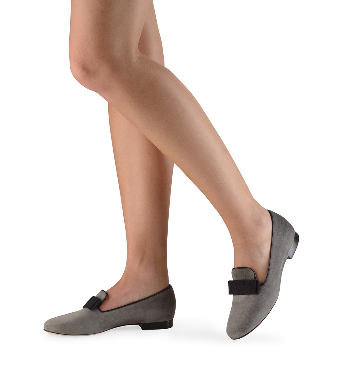 Loafer Mag - Werner Kern Ballerinas Grey loafer Lee by Werner Kern made of fine suede leather