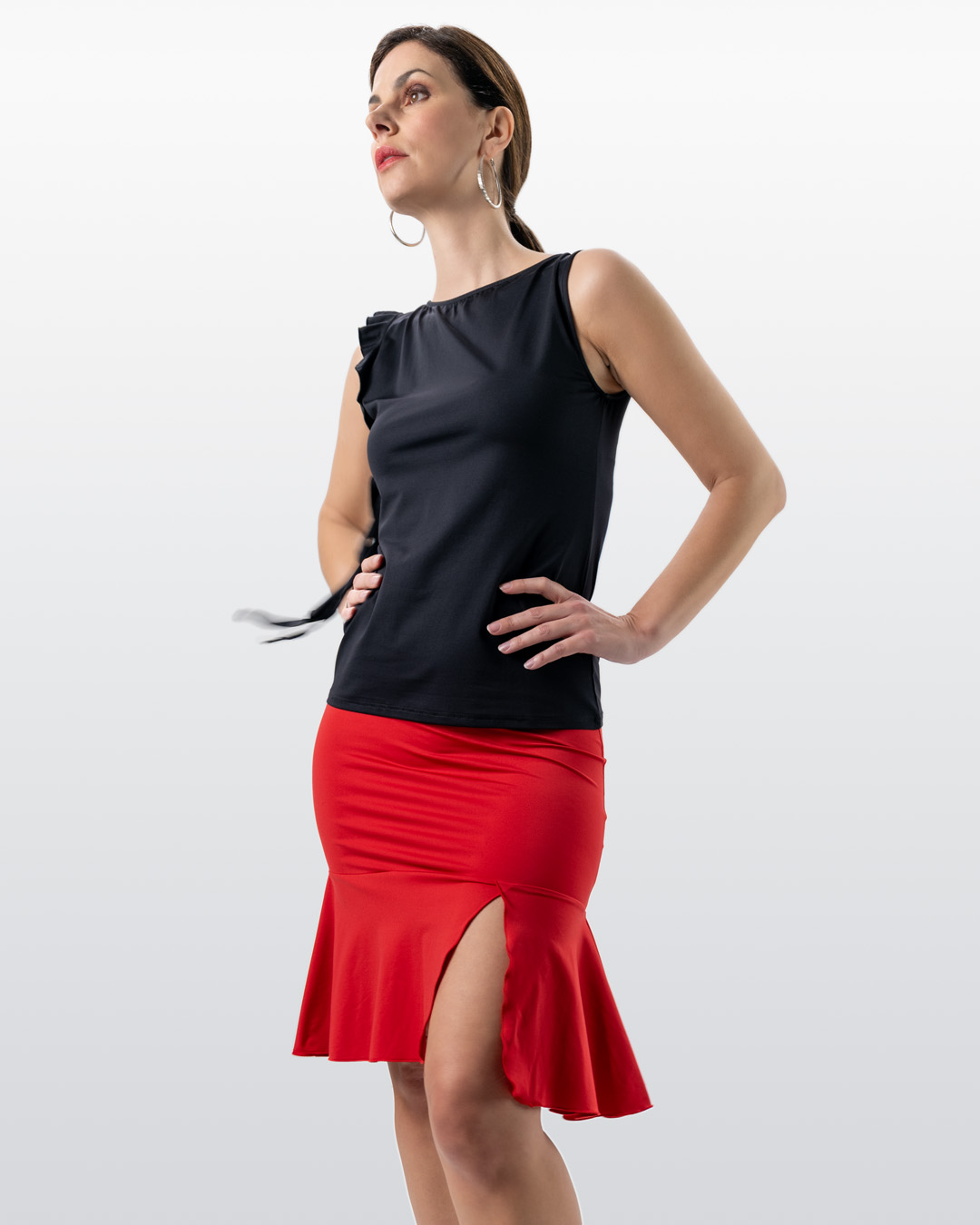 Dance top made from soft material by Werner Kern