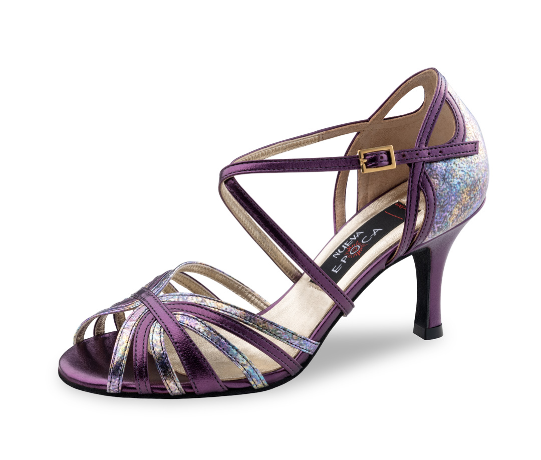 Camelia Super stylish Nueva Epoca dance shoe for women with a filigree front vamp